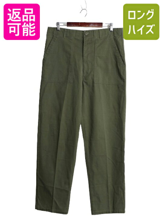 楽天市場】70s US ARMY 米軍実物 US ARMY ベイカー パンツ 36 33  