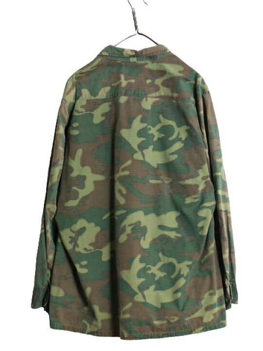楽天市場】60s 68年製 米軍実物 US ARMY ジャングルファティーグ 