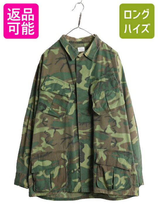 楽天市場】60s 68年製 米軍実物 US ARMY ジャングルファティーグ 