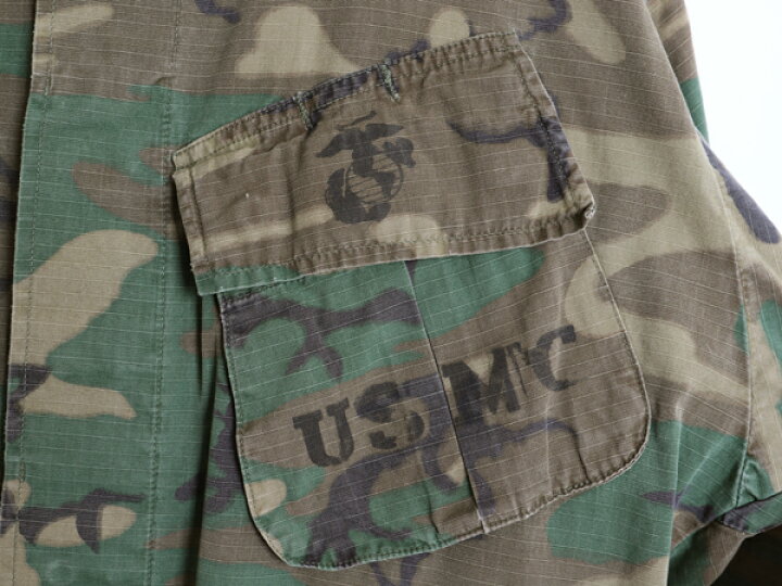 楽天市場】60s 70s 米軍実物 USMC ジャングルファティーグ ジャケット 