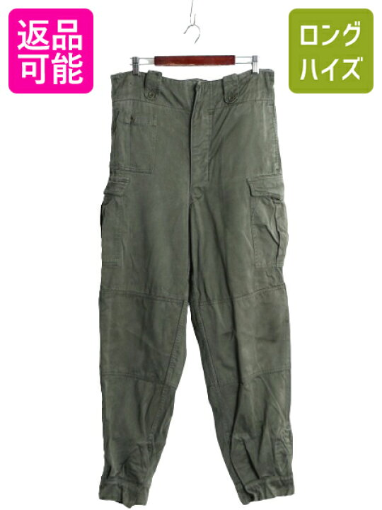 楽天市場】70s 72年製 ベルギー軍 実物 M-64 フィールド パンツ メンズ 