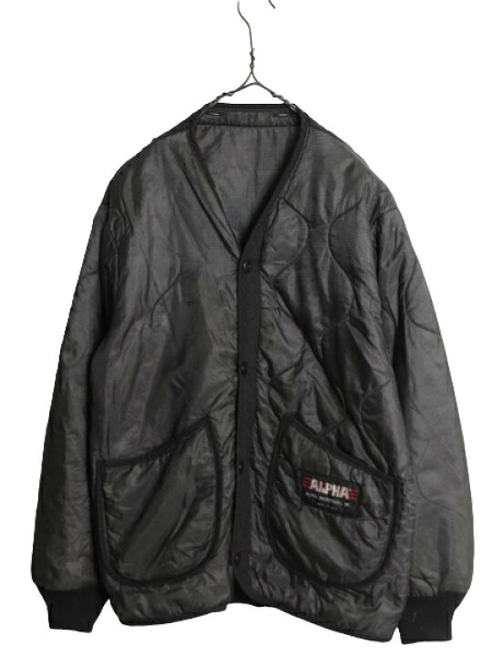 楽天市場】80s 90s USA製 ALPHA INDUSTRIES 社製 中綿 キルティング 