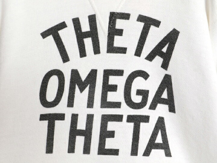 楽天市場】50s ☆ 前V 3段 染込み カレッジ プリント スウェット  