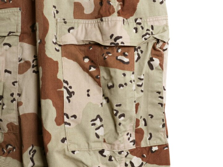 楽天市場】90s 91年製 US ARMY 米軍実物 デザート カモ BDU ミリタリー 