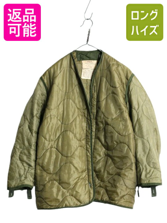楽天市場】70s 78年製 米軍実物 US ARMY 中綿 キルティング ライナー 