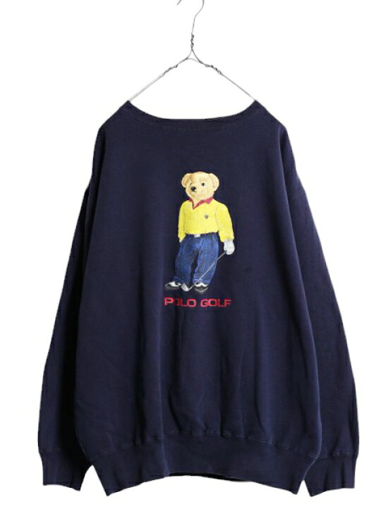 楽天市場】90s ポロベア ポロ ゴルフ ラルフローレン プリント 