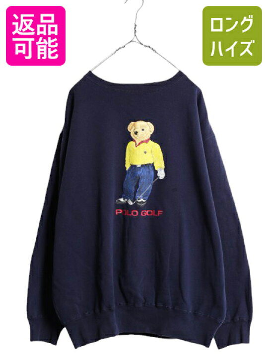 楽天市場】90s ポロベア ポロ ゴルフ ラルフローレン プリント  