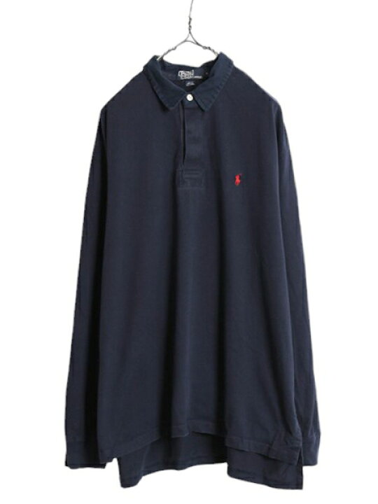楽天市場】90s ポロ ラルフローレン 長袖 ラガー シャツ メンズ XL 