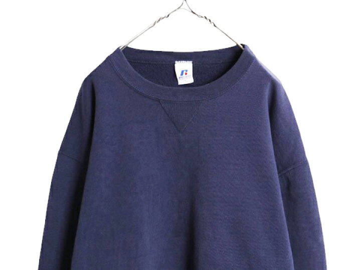 楽天市場】00s ラッセル 無地 スウェット メンズ レディース L 古着 00  