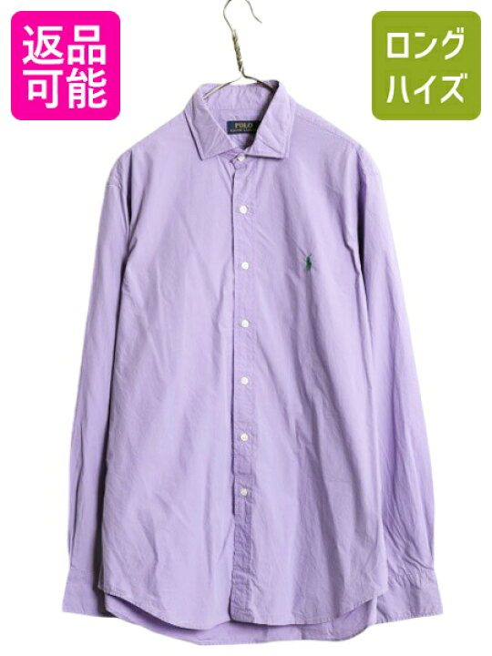 楽天市場】ポロ ラルフローレン 長袖 シャツ メンズ L / 古着 ポロ 