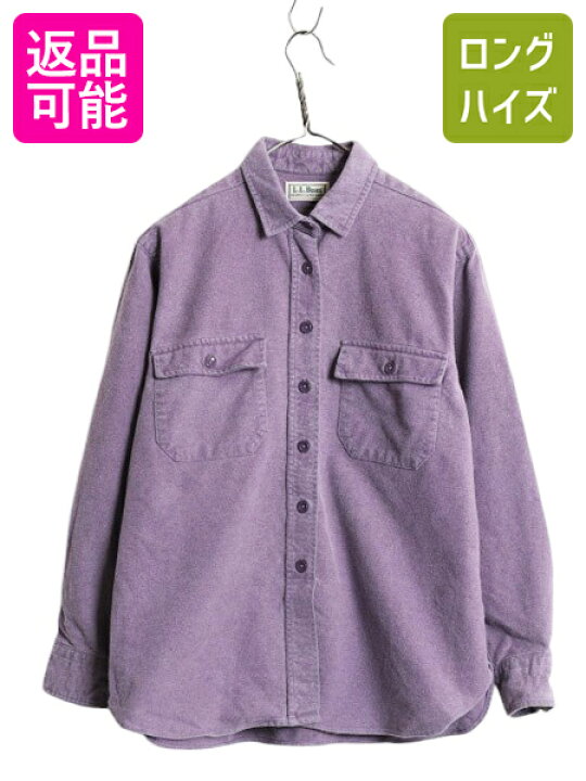 楽天市場】90s エルエルビーン コットン シャモア クロス シャツ 
