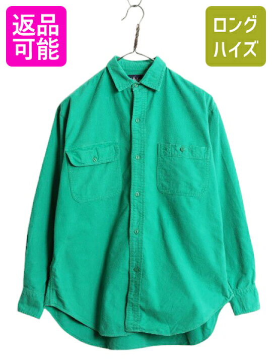 楽天市場】90s ラルフローレン コットン シャモア クロス シャツ 