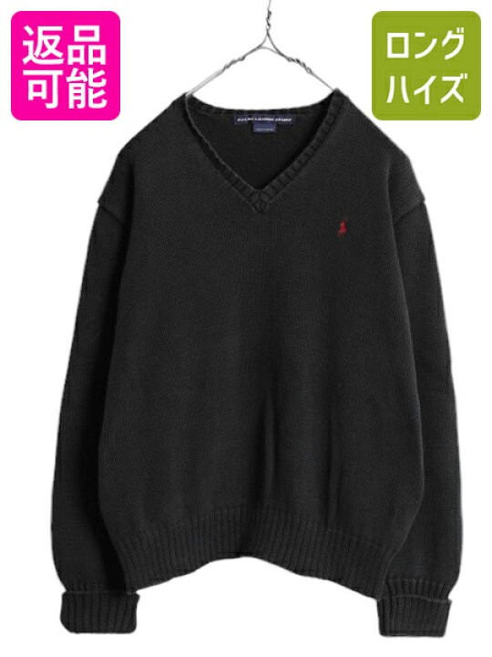 楽天市場】ラルフローレン Vネック コットン ニット セーター 