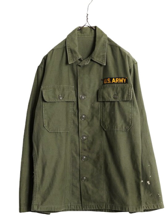 楽天市場】60s 62年製 米軍実物 US ARMY コットン サテン  