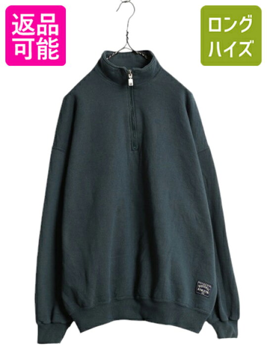 楽天市場】90s USA製 ラッセル ハーフジップ スウェット メンズ XXL 