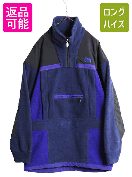 楽天市場】90s USA製 ノースフェイス プルオーバー フリース 