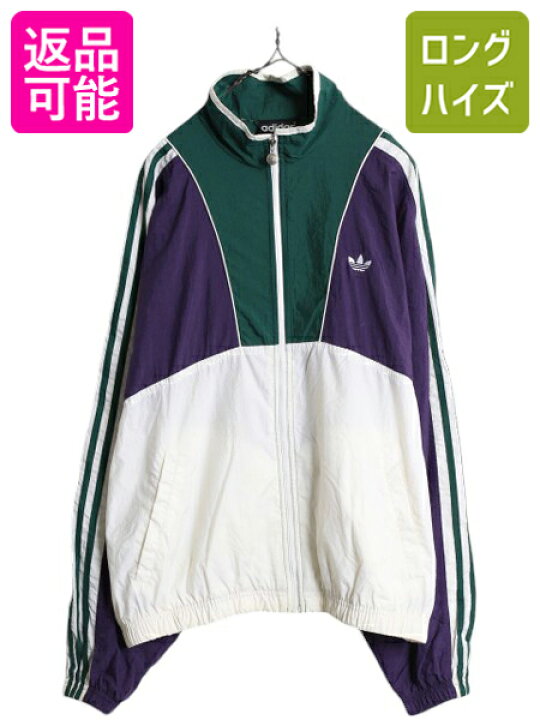 楽天市場】90s アディダス ナイロン ジャケット メンズ XL 古着 