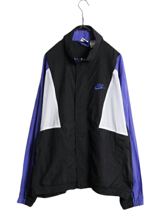 楽天市場】90s ナイキ フルジップ ナイロン ジャケット メンズ XL 古着  