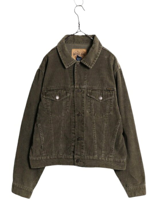 楽天市場】00s OLD GAP 細畝 コーデュロイ トラッカー ジャケット 