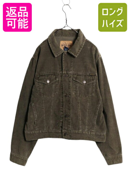楽天市場】00s OLD GAP 細畝 コーデュロイ トラッカー ジャケット 