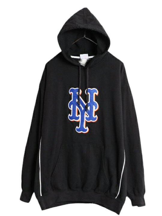 新品】MLB ニューヨークメッツ パーカー スウェット 裏起毛 XL （MLB  