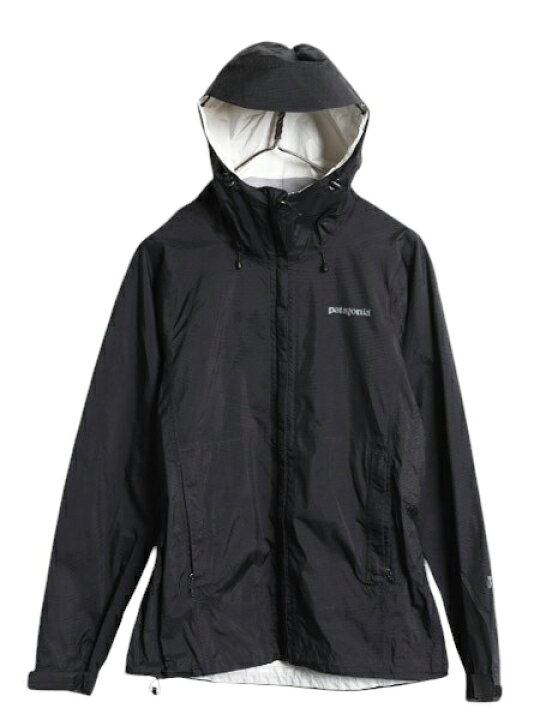 Patagonia トレントシェル レインジャケット H2No黒2011年製 S 楽天 
