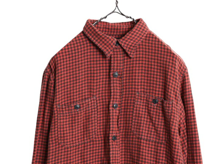 楽天市場】RRL ラルフローレン ギンガム チェック フランネル シャツ  