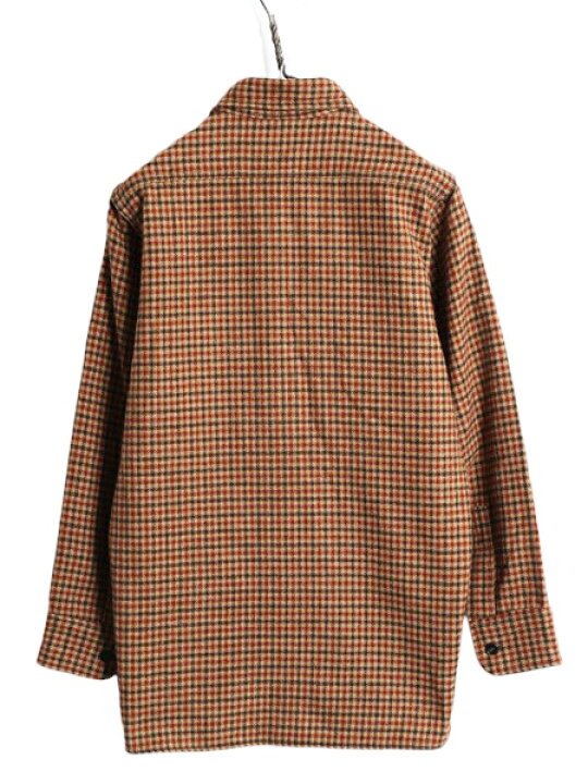 楽天市場】70s ウールリッチ チェック 長袖 ヘビー ウール CPO シャツ 