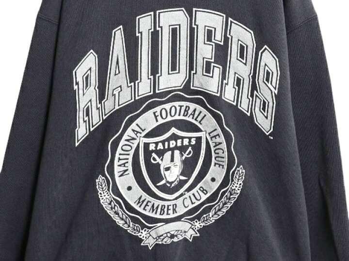 楽天市場】90s USA製 NFL オフィシャル レイダース スウェット メンズ 