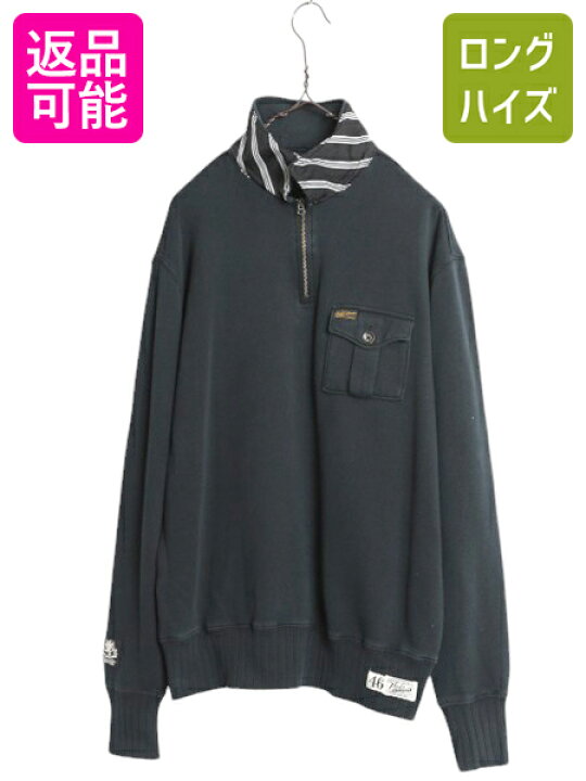 楽天市場】90s ポロ ラルフローレン ハーフジップ スウェット メンズ M  