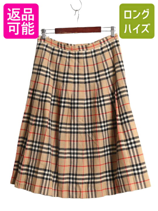 Burberrys / バーバリーズ】 ノバチェック 膝丈 キュロット / L 楽天  