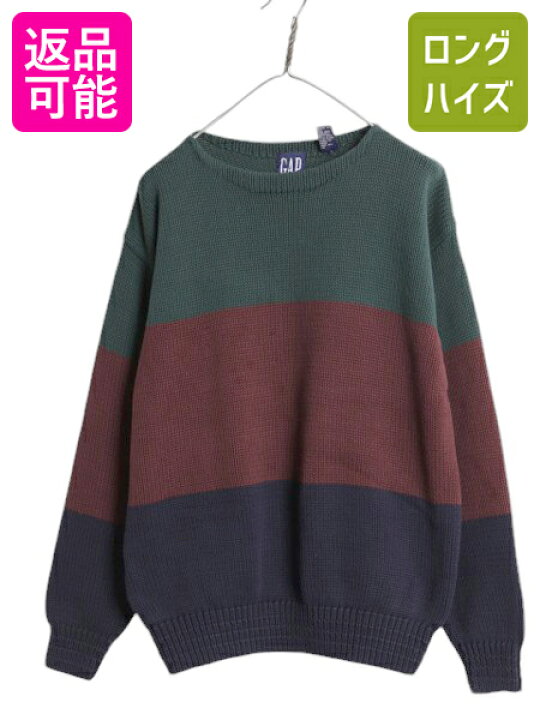 楽天市場】【1/19 12h限定777円OFF!】 90s OLD GAP ボートネック 