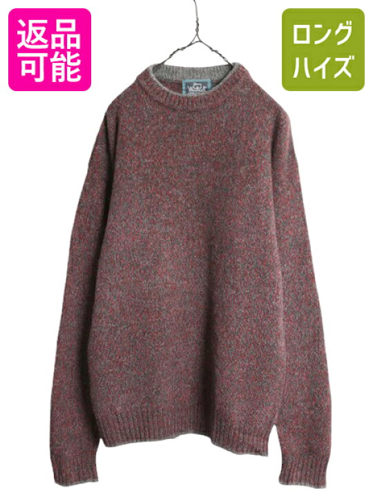 楽天市場】90s ウールリッチ ウール ニット セーター メンズ L 