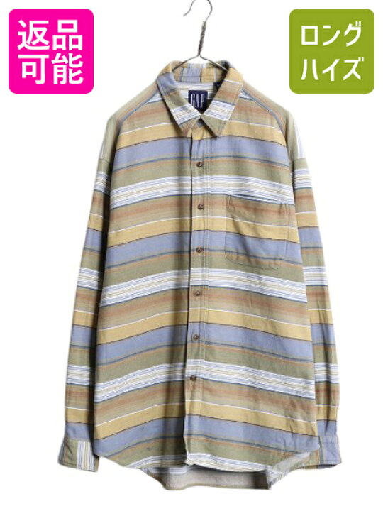 楽天市場】【5/13 最大半額SALE&P5倍!】 90s OLD GAP ボーダー ヘビー 