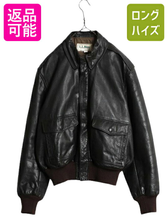 楽天市場】80s USA製 ☆ エルエルビーン A-2 タイプ 本革 レザー 