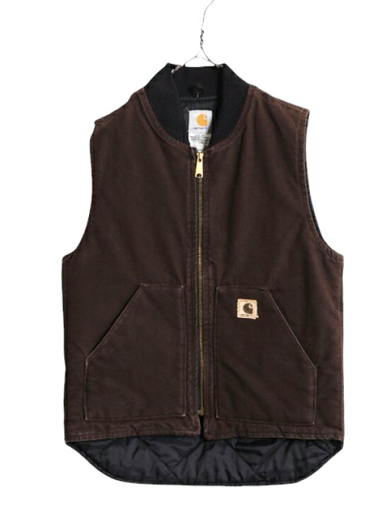 楽天市場】US企画 カーハート 中綿 ダック ベスト メンズ S CARHARTT 