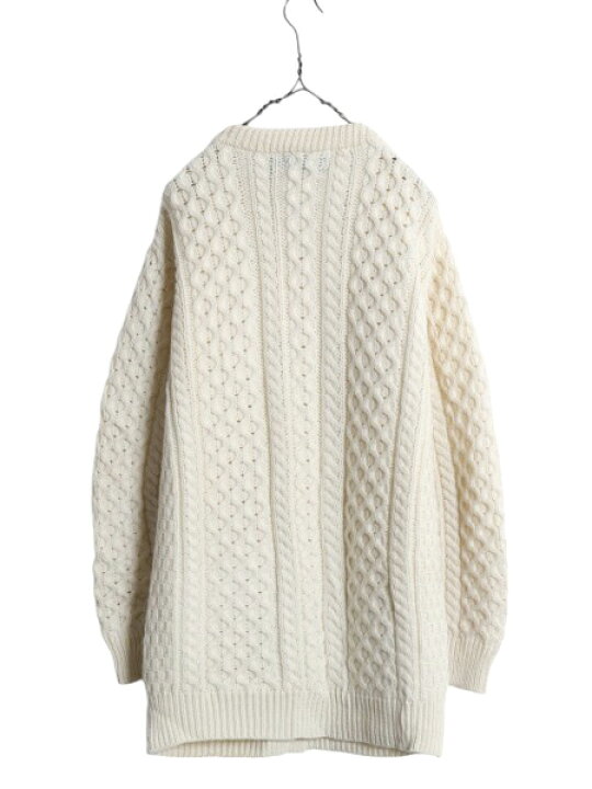 楽天市場】アイルランド製 aran crafts フィッシャーマン メリノ 