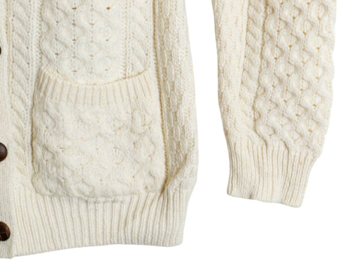 楽天市場】アイルランド製 aran crafts フィッシャーマン メリノ  