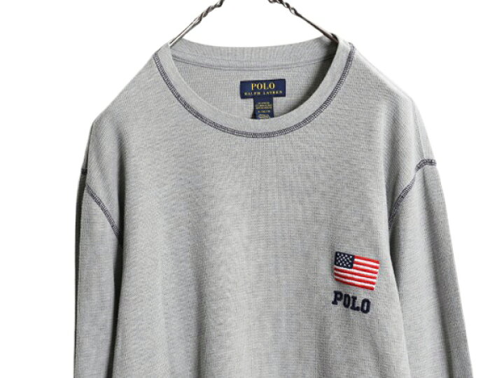 楽天市場】ポロ ラルフローレン サーマル 長袖 Tシャツ メンズ XL 
