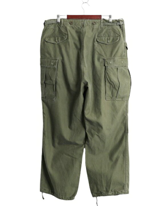 楽天市場】50s ☆ US ARMY 米軍実物 M-51 フィールド パンツ LARGE 