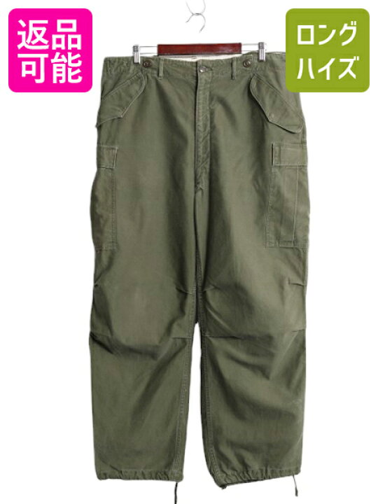 楽天市場】50s ☆ US ARMY 米軍実物 M-51 フィールド パンツ LARGE 