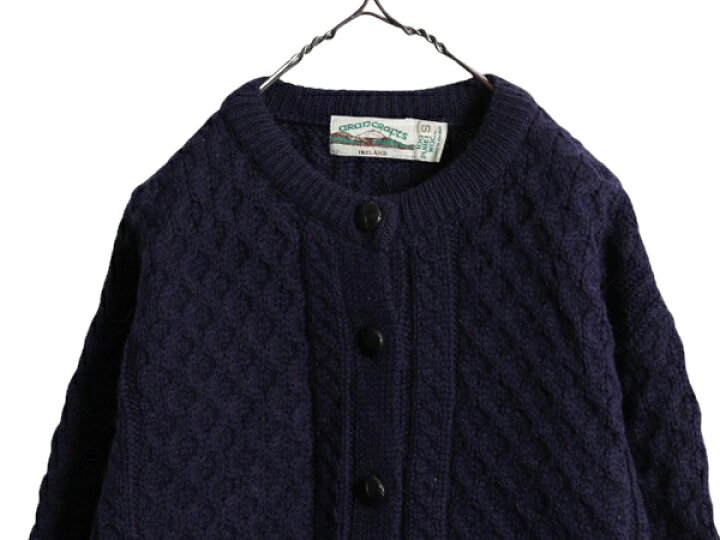楽天市場】アイルランド製 aran crafts フィッシャーマン ウール 