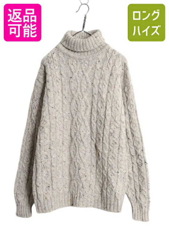 楽天市場】90s アイルランド製 エルエルビーン タートルネック  