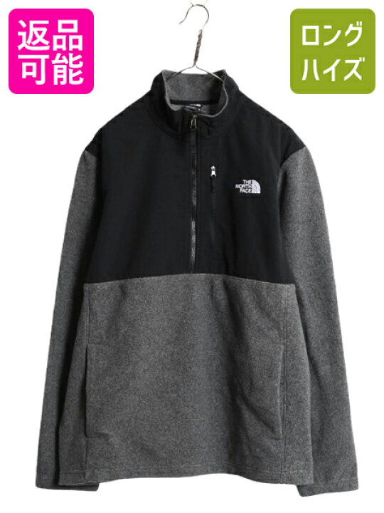 楽天市場】US企画 ノースフェイス ハーフジップ フリース ジャケット  