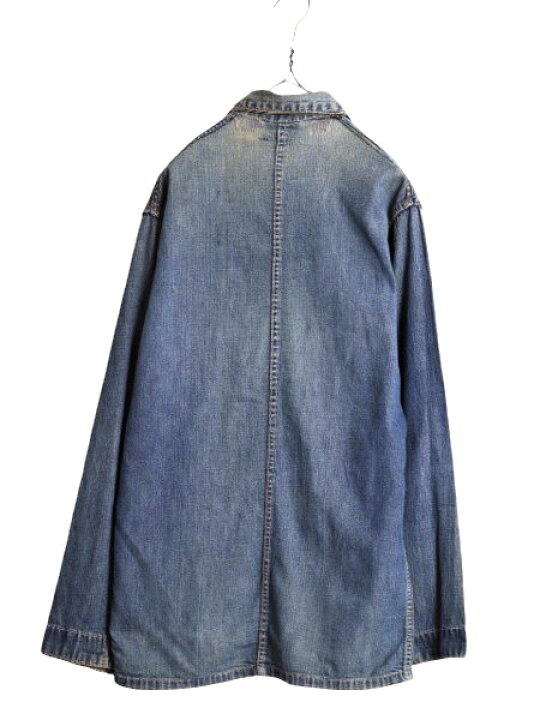 楽天市場】60s 70s ☆ ワッペン付き インディゴ デニム カバーオール  