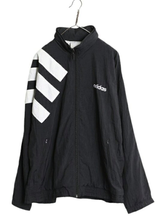楽天市場】90s アディダス ナイロン ジャケット メンズ L / 古着  