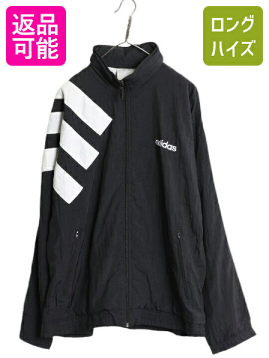 楽天市場】90s アディダス ナイロン ジャケット メンズ L / 古着  