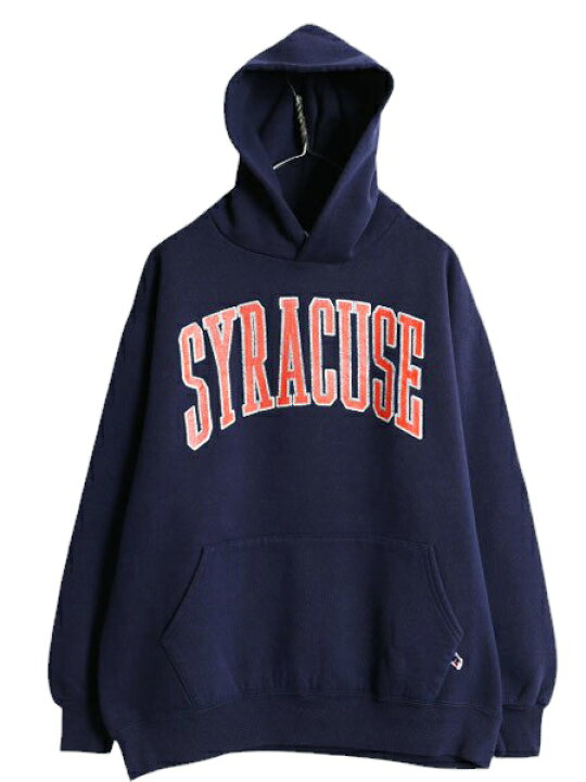 楽天市場】90s USA製 ラッセル カレッジ プリント スウェット フード  