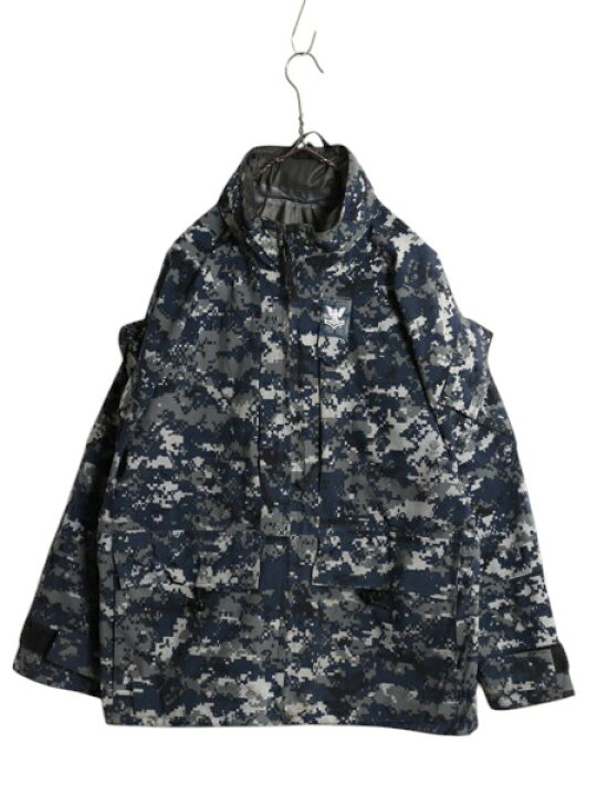 楽天市場】米軍実物 US NAVY デジタルカモ TYPE1 迷彩 ゴアテックス 