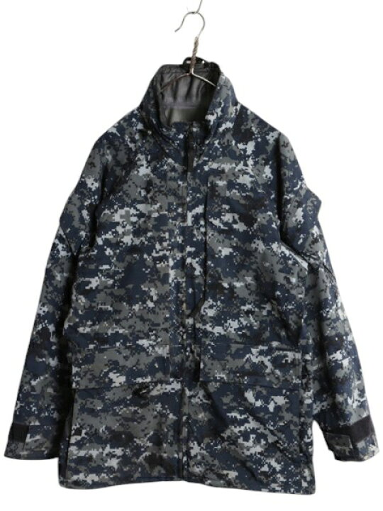 楽天市場】米軍実物 US NAVY デジタルカモ ゴアテックス ジャケット